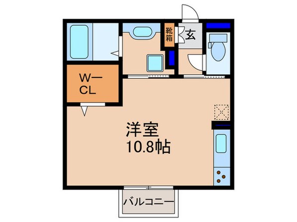 はまだ18の物件間取画像